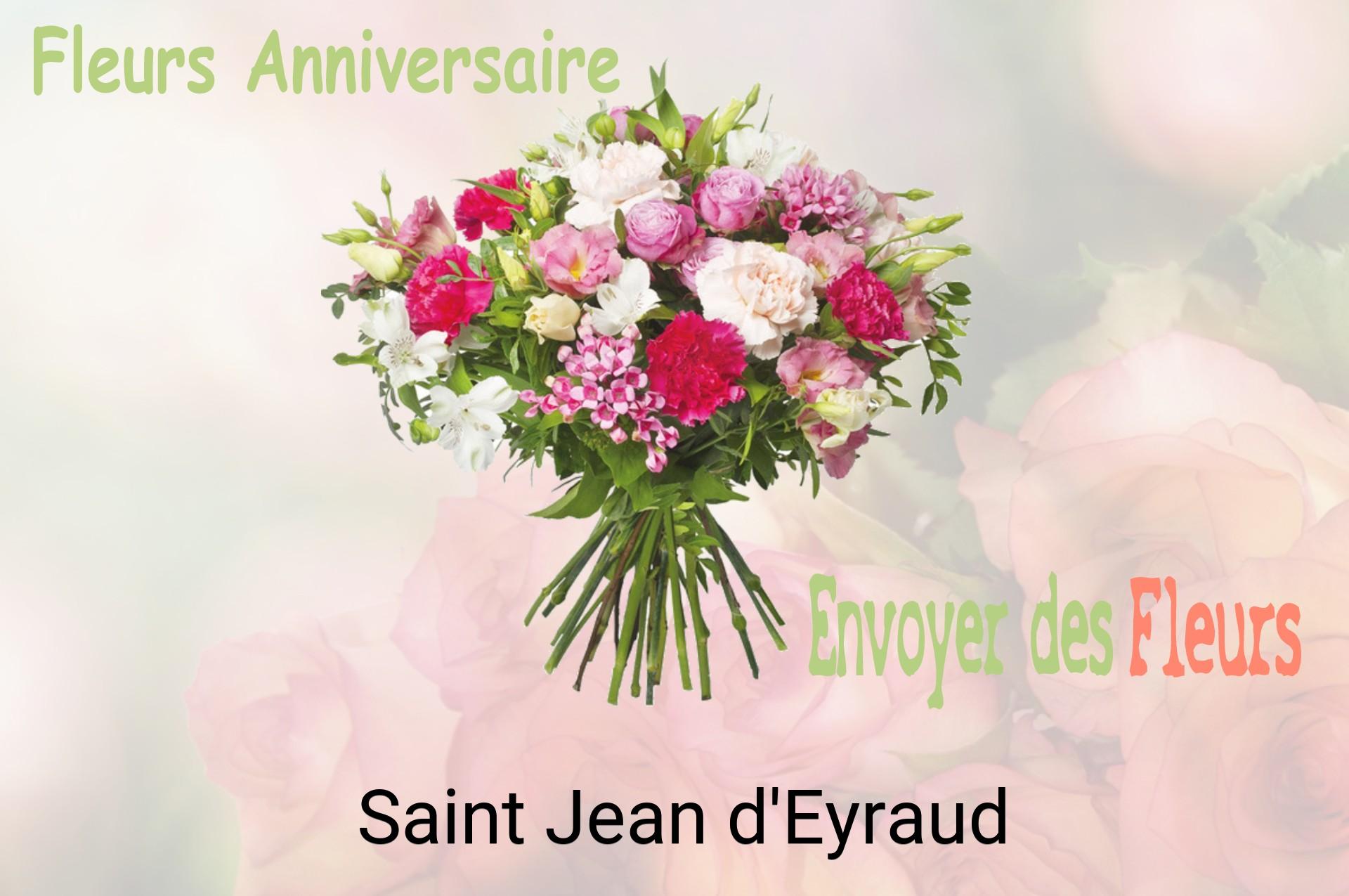 Bouquet de fleurs d’anniversaire livré à Saint-Jean-d'Eyraud